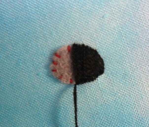 Вышиваем объемных насекомых