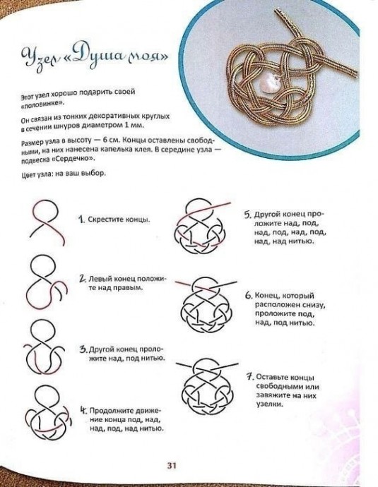 Украшения из узлов-оберегов: мастер-классы Украшения из узлов-оберегов: мастер-классы
