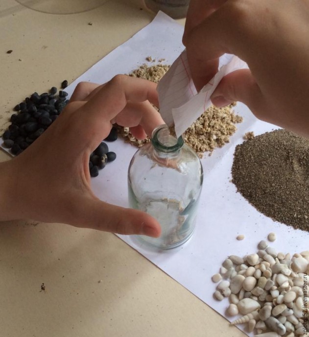 Декоративная бутылка