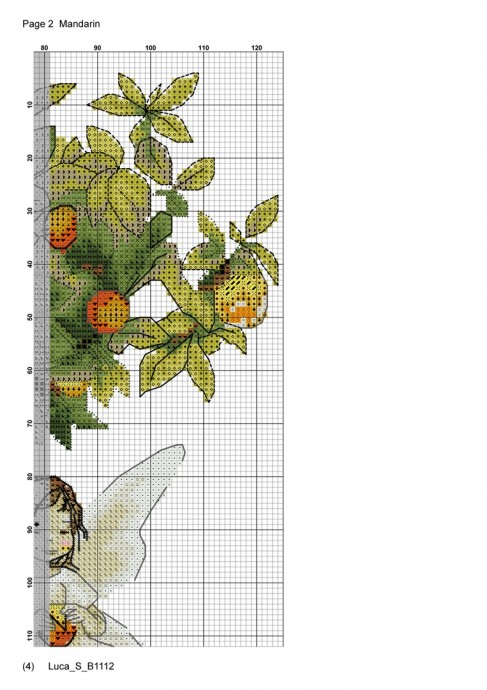 ​Вышивка с ангелом