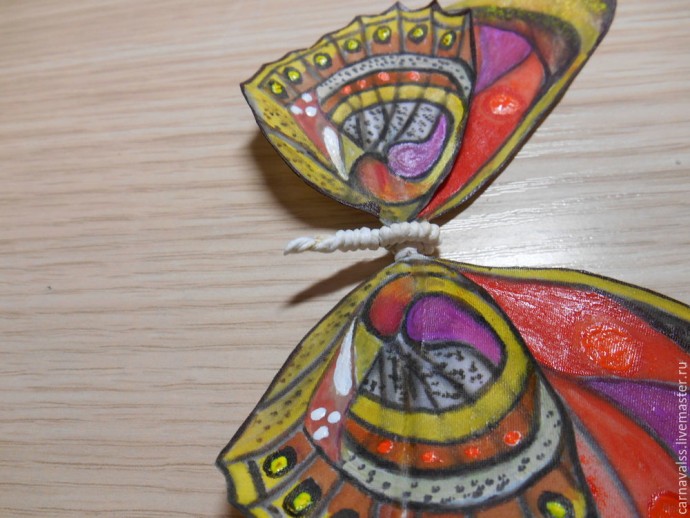 Интерьерная бабочка