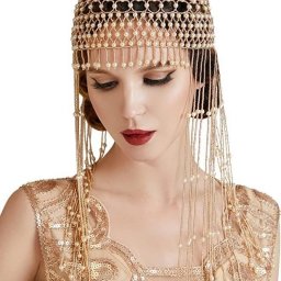 ​Шапочка из бисера в русском стиле