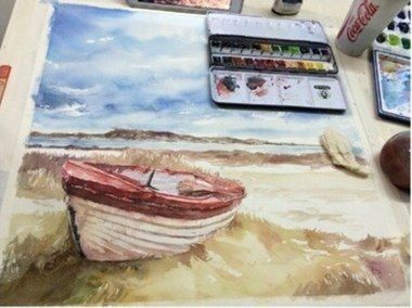 ​Лодка на берегу