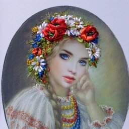 Неожиданные идеи вышивки лентами людей