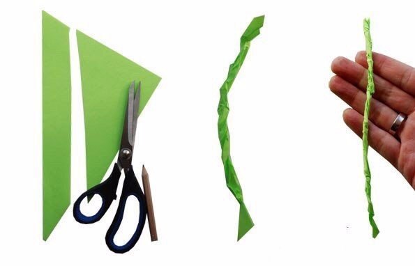 Осенние листья из бумаги