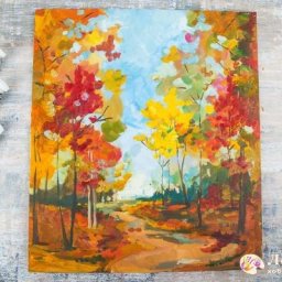 ​Пейзаж "Золотая осень"