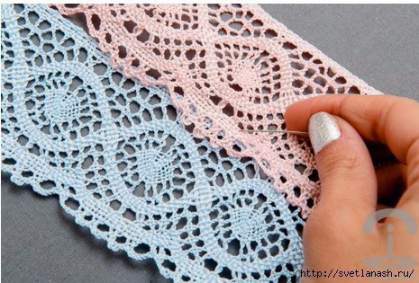 Топ из кружевной тесьмы за 30 минут