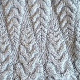 ​Узор со встречными косами