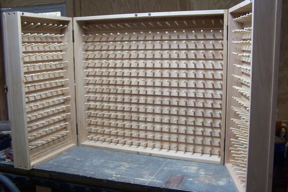 Идеи для хранения ниток для настоящих любителей кройки и шитья