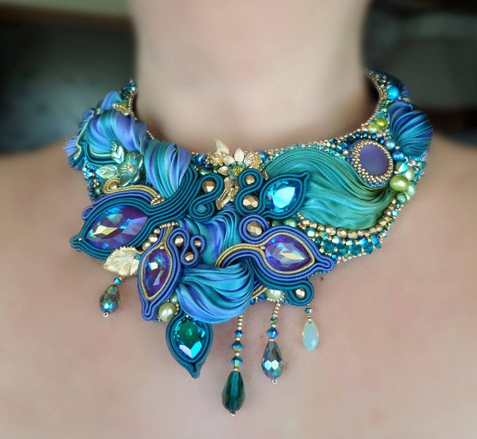 Идеи прекрасных украшений шибори + мастер-класс Идеи прекрасных украшений шибори + мастер-класс