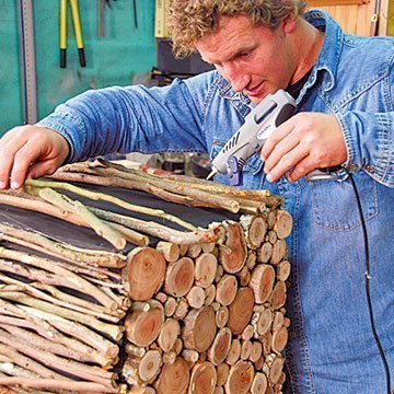 Интересная мебель из веток Интересная мебель из веток