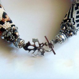 Колпачки для жгута из бисера