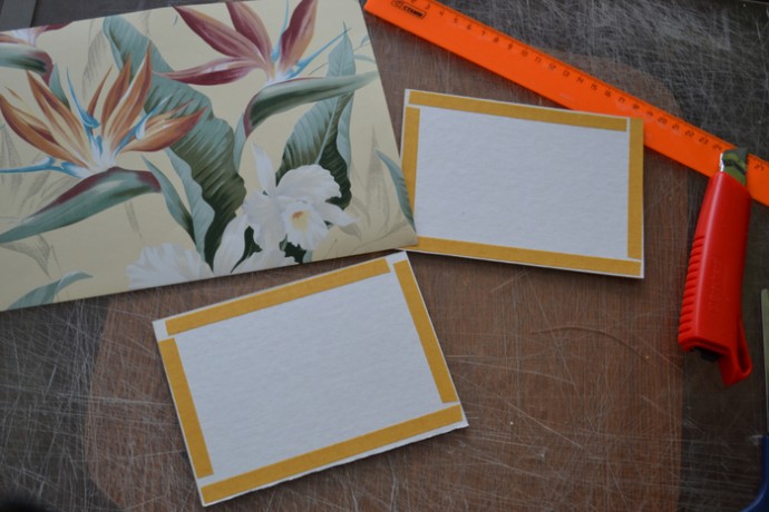 Блокнот в красивой бумажной обложке