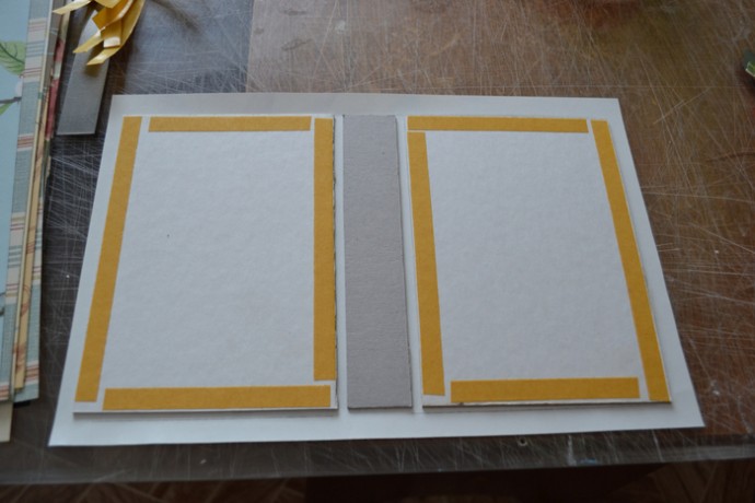 Блокнот в красивой бумажной обложке