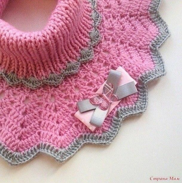 Манишка с красивым краем