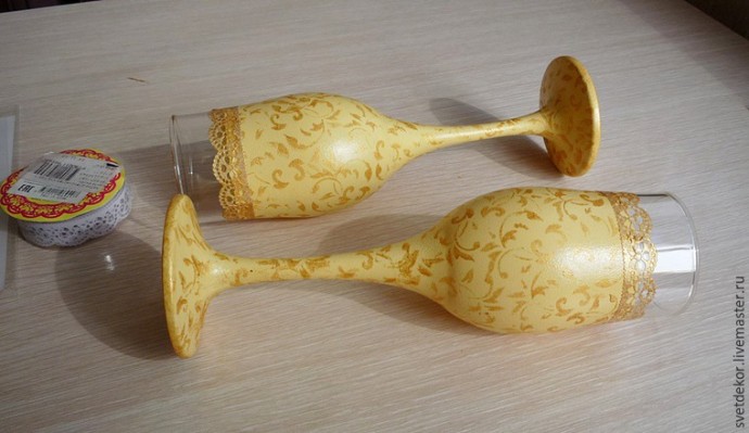 Свадебные бокалы