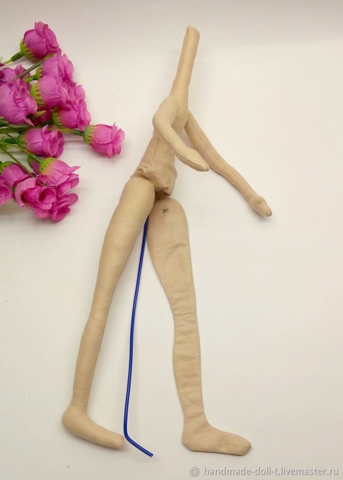 Тонкости создания текстильной куклы на каркасе