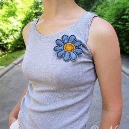 Броши из ткани своими руками