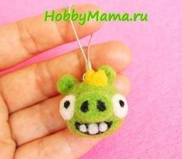 ​Мастер-класс по сухому валянию шерсти