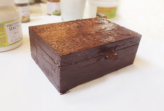 Мастер-класс «Винтажная шкатулка»