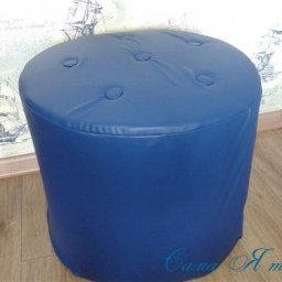 Пуфик из пластиковых бутылок своими руками: мастер-класс