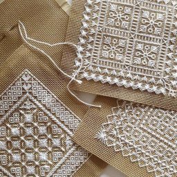 Схемы для нежной вышивки