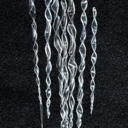 Сосульки из пластиковых бутылок