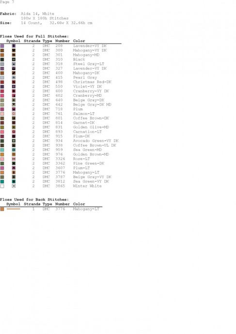 ​Вышивка крестом: яркий цветок на пестром фоне
