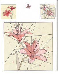 Чудесные цветы в технике лоскутного шитья