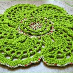 ​Коврик крючком