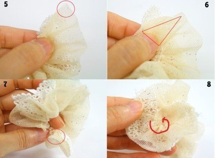 Красивая кружевная резинка своими руками Красивая кружевная резинка своими руками