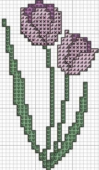 Цветочная вышивка