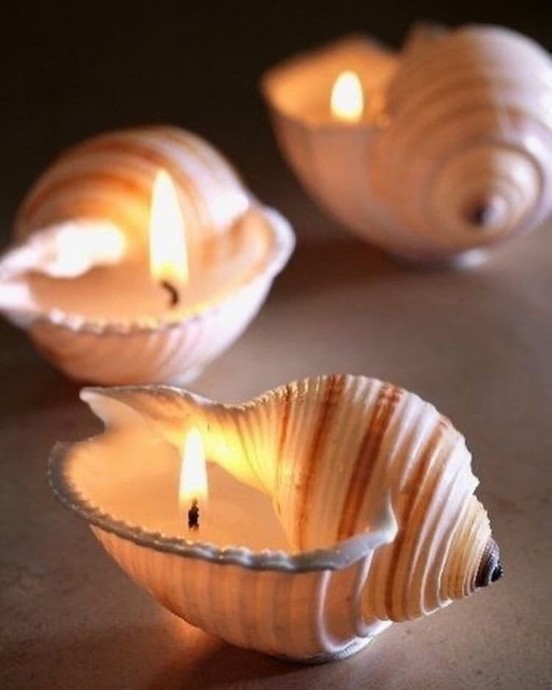 Декор из ракушек