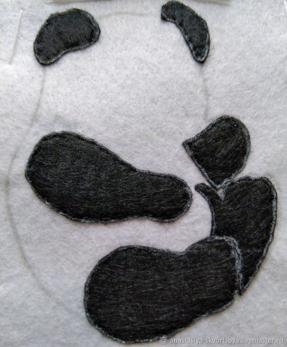 Брошь "Панда"