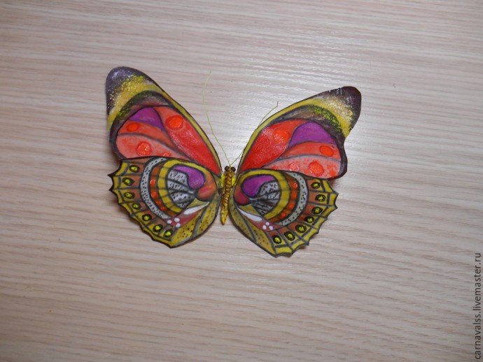 Интерьерная бабочка
