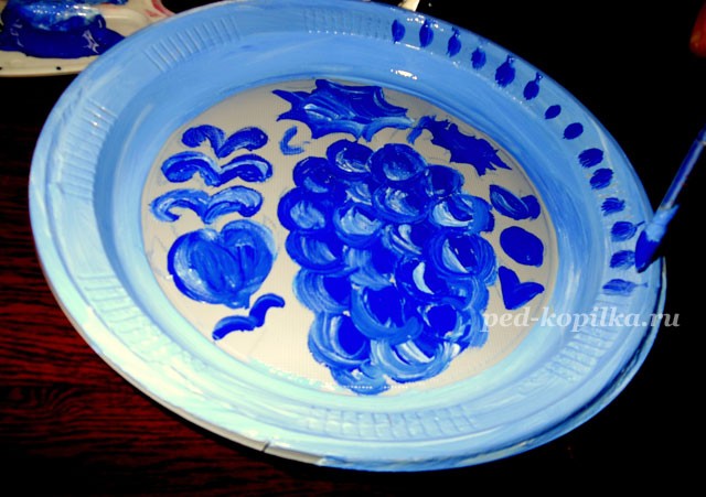 Гжельская роспись: мастер-класс