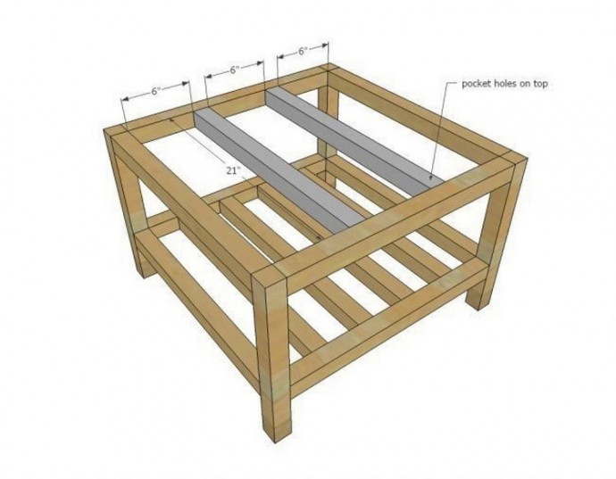 Делаем столик с бетонной столешницей Делаем столик с бетонной столешницей