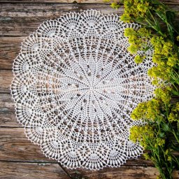 Красота вязаных салфеток