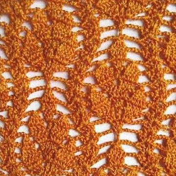 Очень красивые узоры крючком