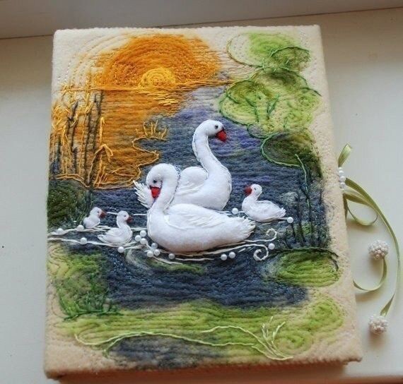 Пейзажи из нитoк