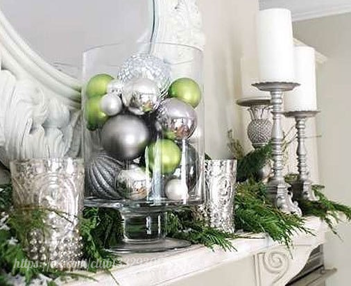 Стильные настольные композиции к новому году Стильные настольные композиции к новому году