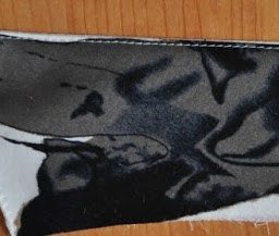 Воротник с одним швом