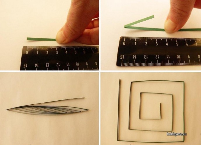 Золотая рыбка в технике квиллинг