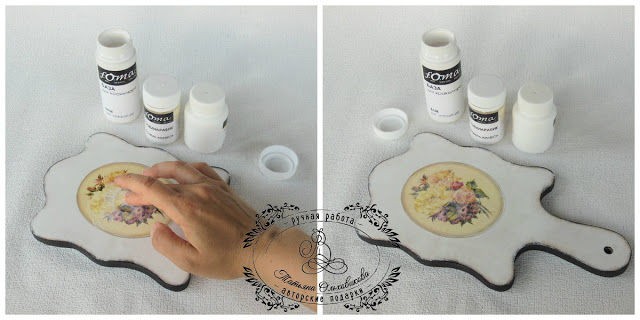 Зеркало "Винтажный букет"