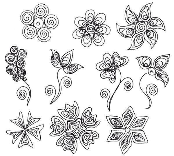 Схемы для квиллинга