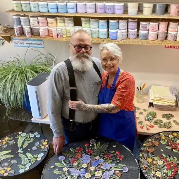 Мозаика из керамики