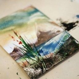 Необычная техника рисования