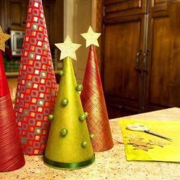 Новогодние елочки своими руками