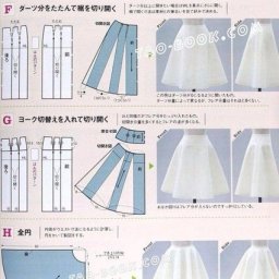 ​Приёмы моделирования разных юбок