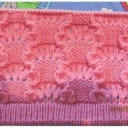 Редкой красоты очень необычный узор